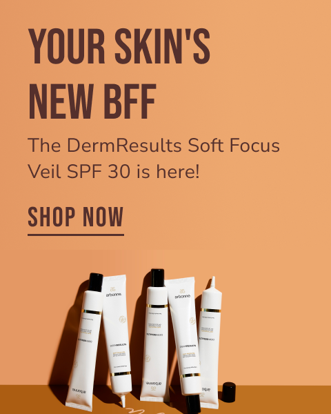 YOUR SKIN'S NEW BFF The DermResults Soft Focus Veil SPF 30 is here! [SHOP NOW]